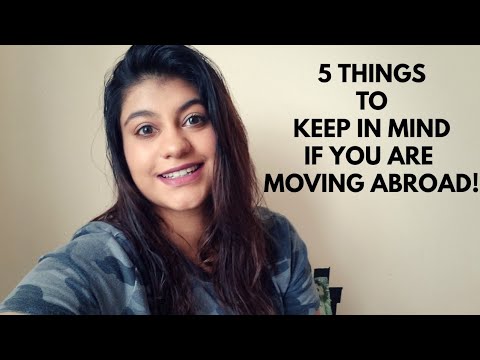 5 Things To Keep In Mind If You Are Moving Abroad! | Indian Student Abroad || thatsosnneha