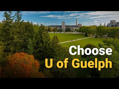 Choose the University of Guelph